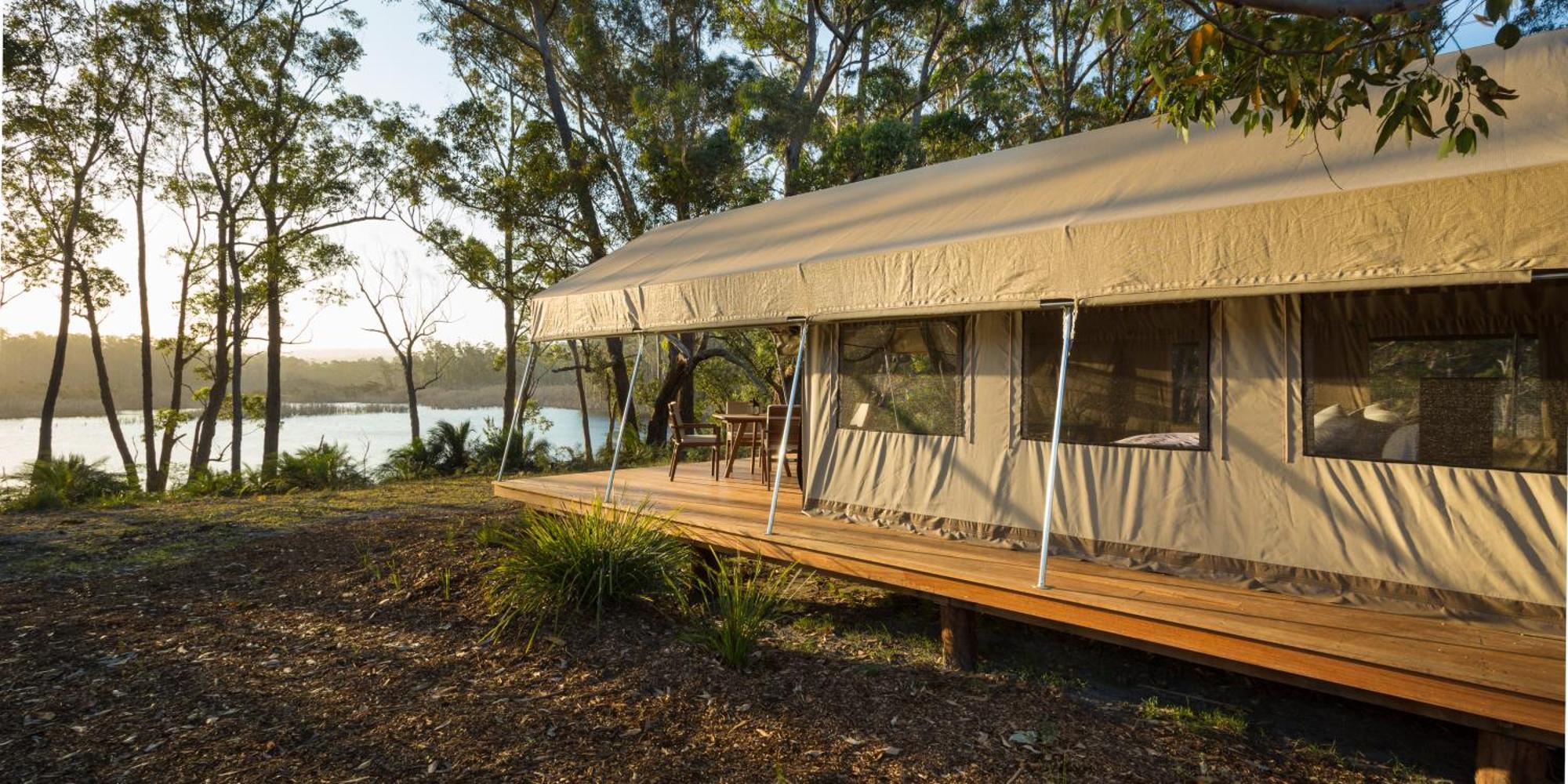 Tanja Lagoon Camp Luaran gambar
